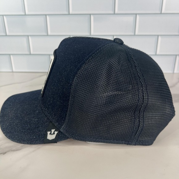 Goorin Bros Panther Hat Cap Snap Back Mesh Trucker Patch One Size Mens - Picture 4 of 13